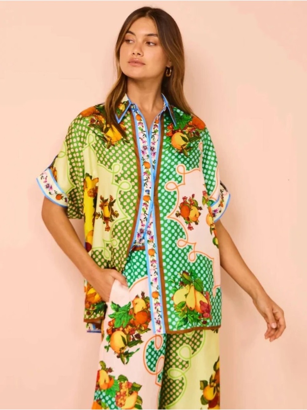 Alemais Lemonis Silk Shirt US6